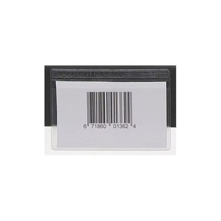 Aigner Index 3 x 5 Label Holders, Clear, Magnetic - Top Load, 50PK APXT35M